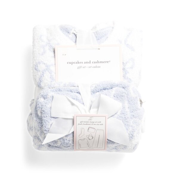 CUPCAKES & CASHMERE Coconut Milk 5pc Beautiful Bows Pajama Set